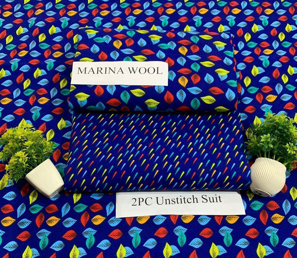 Marina Floral Printed 2Piece D-011