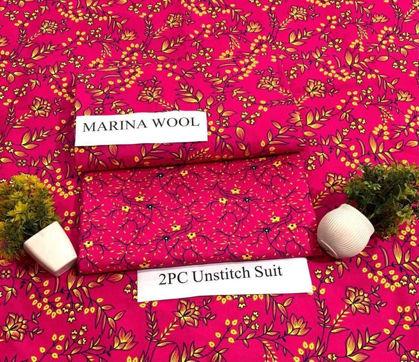 Marina Floral Printed 2Piece D-010