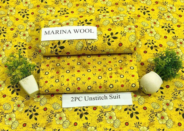 Marina Floral Printed 2Piece D-016